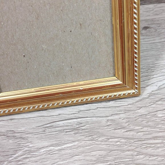 Photo Frame Ornate Golden Table Top Wall Mount Picture Display Home Décor Gift - Picture 7 of 15